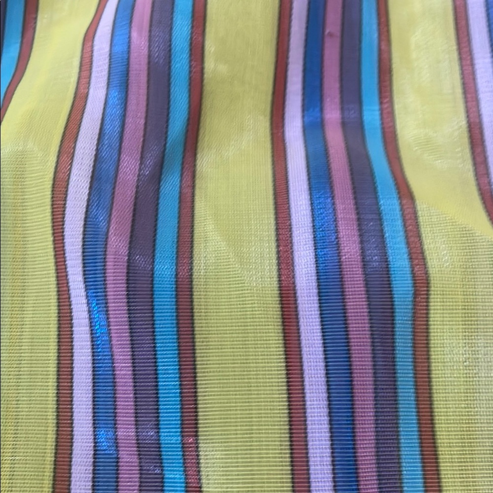 Colorful Striped Tote Bag - Picture 2 of 4
